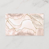 Abstract marmer Agate - Visitekaartje vrouwen (Achterkant)