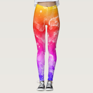 ABSTRACT MARMER LEGGINGS