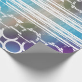 Abstract mat mat Papier cadeau (Coin)