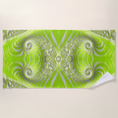 Abstract Matig Spiral Fractal Strandlaken (Voorkant)