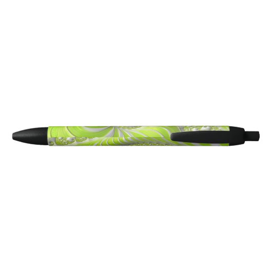 Abstract Matig Spiral Fractal Zwarte Inkt Pen (Achterkant)