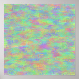 Abstract meerkleurig patroon poster
