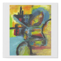 Abstract meisje