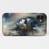 Abstract Meisje Schilderen Case-Mate iPhone Case (Achterkant (horizontaal))