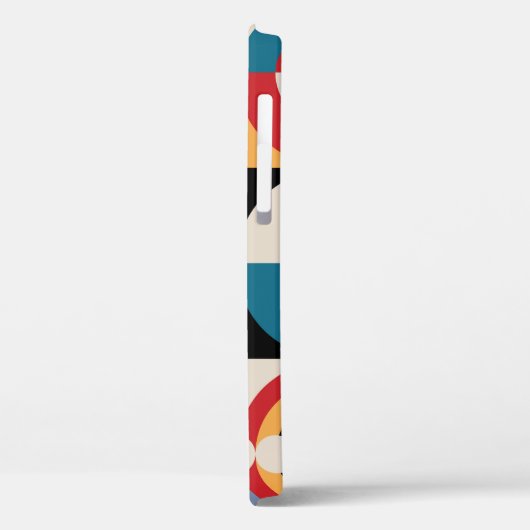 Abstract Memphis: geometrische stijl. Case-Mate iPhone Case (Achterkant / Links)