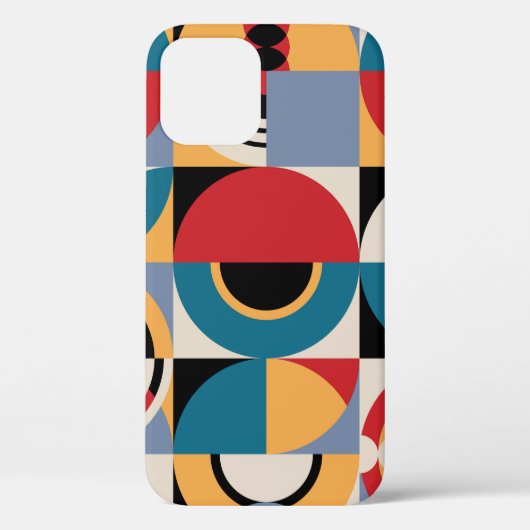 Abstract Memphis: geometrische stijl. Case-Mate iPhone Case (Achterkant)