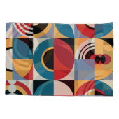 Abstract Memphis: geometrische  stijl. Kussensloop (Achterkant)