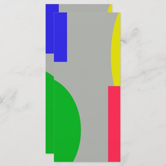 Abstract Menu (Voorkant / Achterkant)