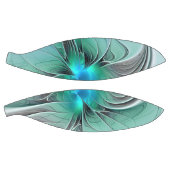 Abstract met blauwe, moderne fractale kunst basketbal (Panelen)