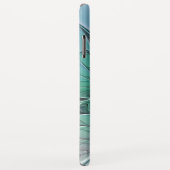 Abstract met blauwe, moderne fractale kunst Case-Mate iPhone case (Achterkant/rechts)