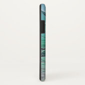 Abstract met blauwe, moderne fractale kunst Case-Mate iPhone case (Achterkant/rechts)