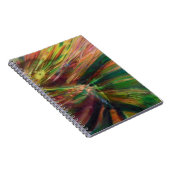 Abstract met meerdere kleuren notitieboek (Rechterzijde)