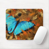 Abstract met ringen muismat (Met muis)