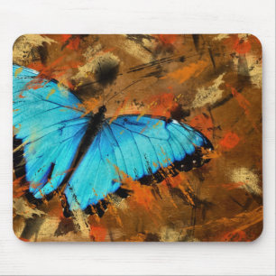 Abstract met ringen muismat