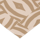 Abstract, met safari geïnspireerd strips korte tafelloper (Hoek)