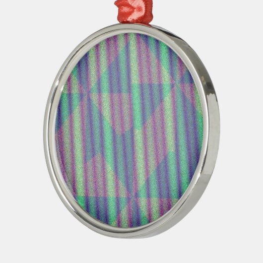 Abstract Metalen Ornament (Links)