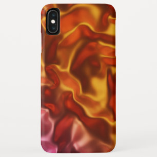 Abstract Metallic Doek Ontwerp iPhone XS Max Hoesje