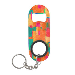 Abstract Mini Flessenopener
