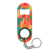 Abstract Mini Flessenopener (Achterkant)