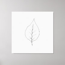 Abstract minimalistisch blad