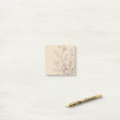 Abstract mistletoe xmas holidays design post-it® notes (Op bureau)