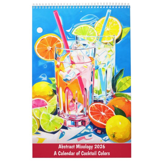 Abstract Mixology 2026 – A Calendar of Cocktail Co Kalender (Hoes)