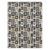 Abstract modderlakenpatroon tafelkleed (Voorkant)