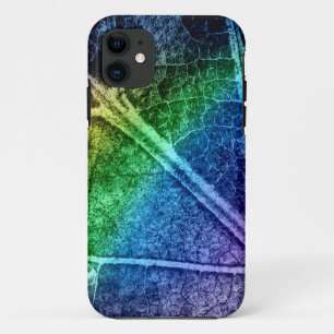Abstract modern blad pastel #2 iPhone 11 hoesje