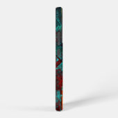 Abstract Modern Colourful Cool Artistic Pattern Samsung Galaxy Hoesje (Rechterkant)