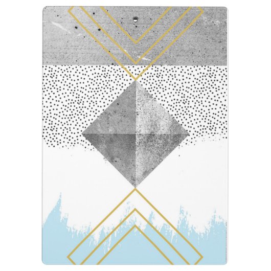 Abstract modern design klembord (Achterkant)