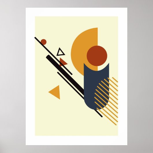 Abstract modern design poster (Voorkant)