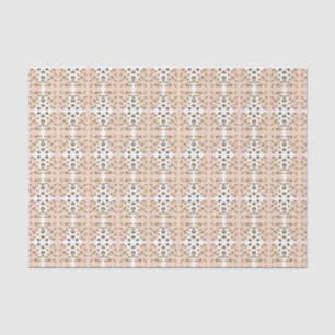 Abstract Modern Earthy Terracotta Boho Tissuepapier