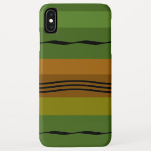 Abstract modern geometrisch patroon iPhone XS max hoesje