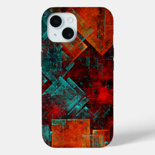Abstract Modern Kleurrijk Koel Artistiek Patroon