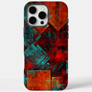 Abstract Modern Kleurrijk Koel Artistiek Patroon iPhone 16 Pro Max Hoesje