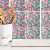 Abstract, modern kleurrijk patroon tegeltje