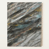 Abstract modern kunstpatroon planner (Achterkant)