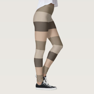 Abstract modern lijnenpatroon leggings