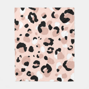 Abstract modern luipaard naadloos patroon. Dieren Fleece Deken