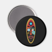 abstract modern masker magneet (Voorkant / Achterkant)