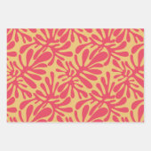 Abstract modern, minimaal geometrisch vormvormvorm inpakpapier vel (Voorkant 2)