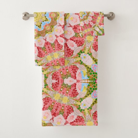 Abstract modern mosaic kaleidoscopic (En situation)