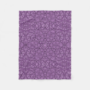 Abstract modern mozaïekaleidoscopisch tegelpatroon fleece deken
