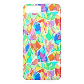 Abstract modern mozaïektegelpatroon van glas helde Case-Mate iPhone case (Achterkant)