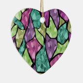 Abstract modern mozaïektegelpatroon van glas helde keramisch ornament (Rechts)