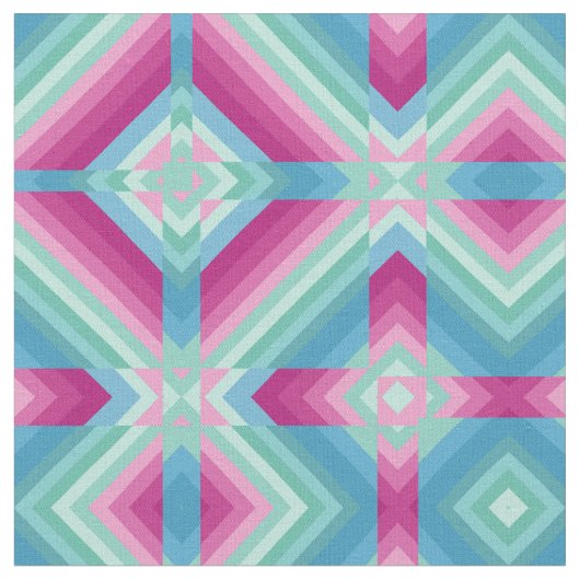 Abstract modern ornamentaal print sierlijk ontwerp stof (Close Up)