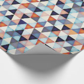 Abstract modern patroon cadeaupapier (Hoek)