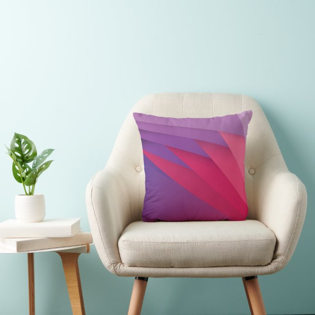 Abstract Modern Pattern Sierkussen (Stoel)