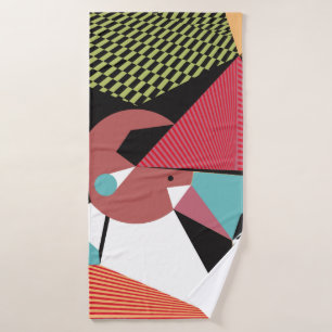 Abstract modern triangles background pattern illus