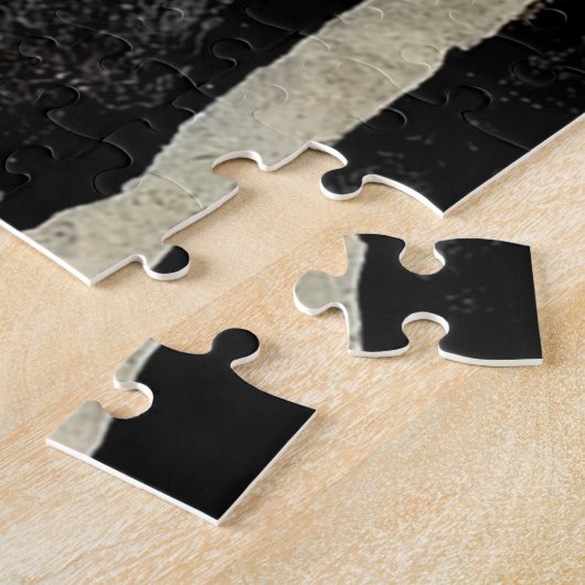 Abstract moeilijk bos legpuzzel (Zijkant)